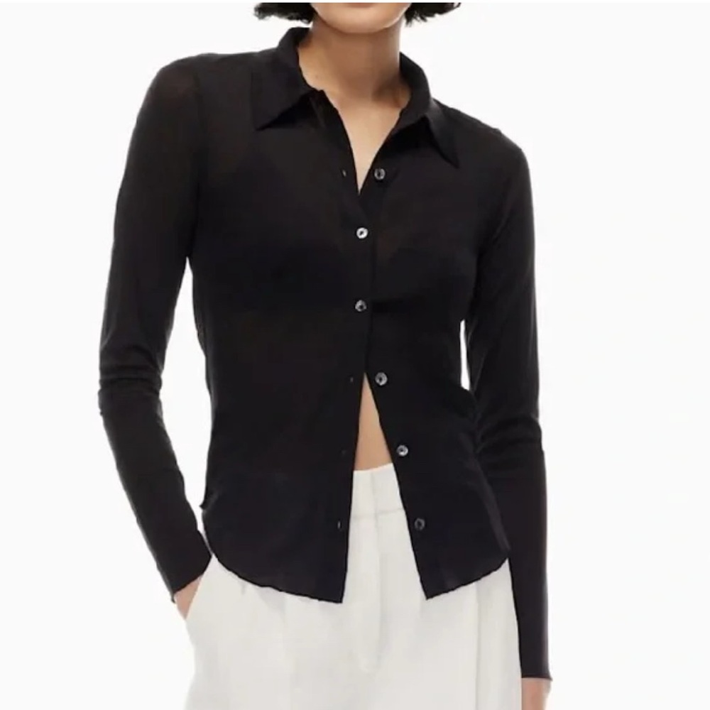 Wilfred Pose Button Down Shirt Size XS